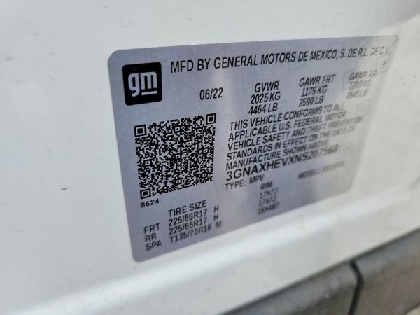 2022 CHEVROLET EQUINOX LS