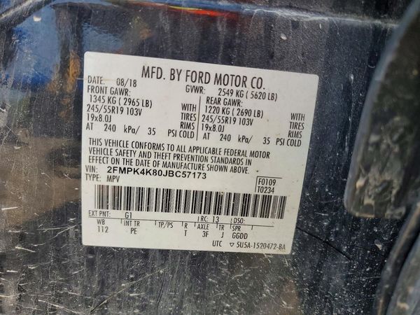 2018 FORD EDGE