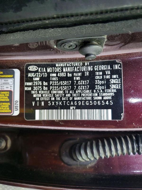2014 KIA SORENTO Base/ LX