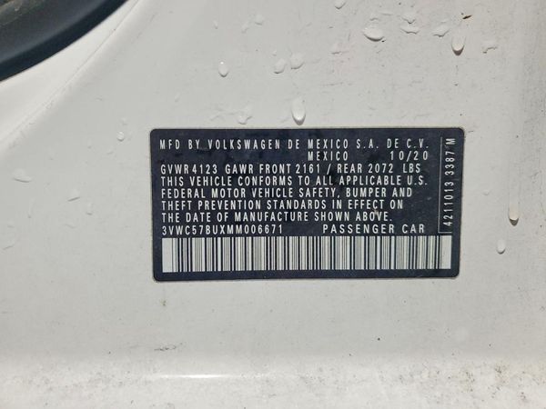 2021 VOLKSWAGEN JETTA