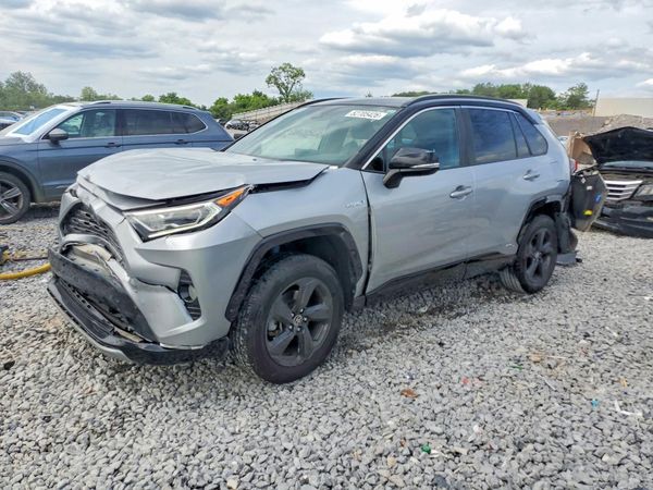 2021 TOYOTA RAV4 XSE HV — Front 3/4