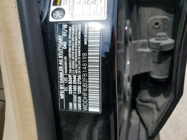 2015 MERCEDES-BENZ E-CLASS E350 4-MATIC — VINS