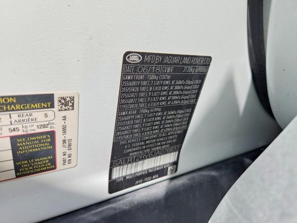 2018 LAND ROVER DISCOVERY HSE Luxury — VINS