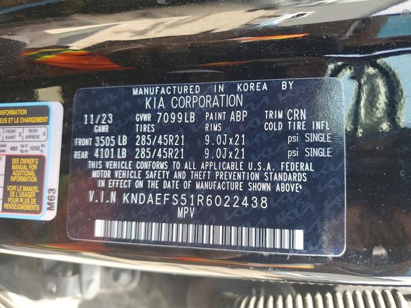 2024 KIA EV9 GT-Line
