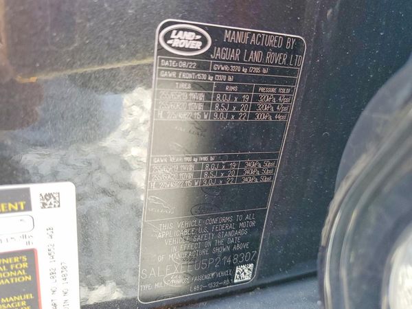 2023 LAND ROVER DEFENDER 110 X