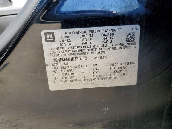 2013 CHEVROLET EQUINOX