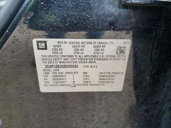 2013 CHEVROLET EQUINOX