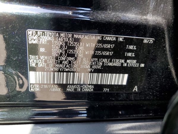 2025 TOYOTA RAV4