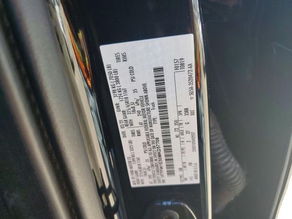 2021 FORD F150
