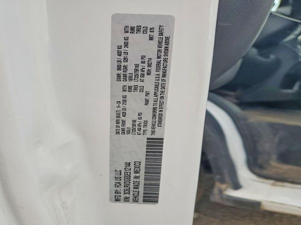 2025 RAM PROMASTER 1500