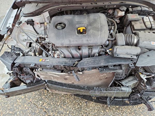 2019 HYUNDAI ELANTRA — Engine bay