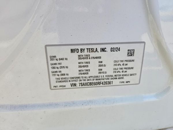 2024 TESLA MODEL X