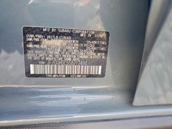 2025 SUBARU CROSSTREK Premium