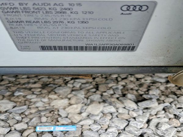 2016 AUDI Q5 quattro Premium Plus