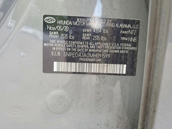 2021 HYUNDAI SONATA SE