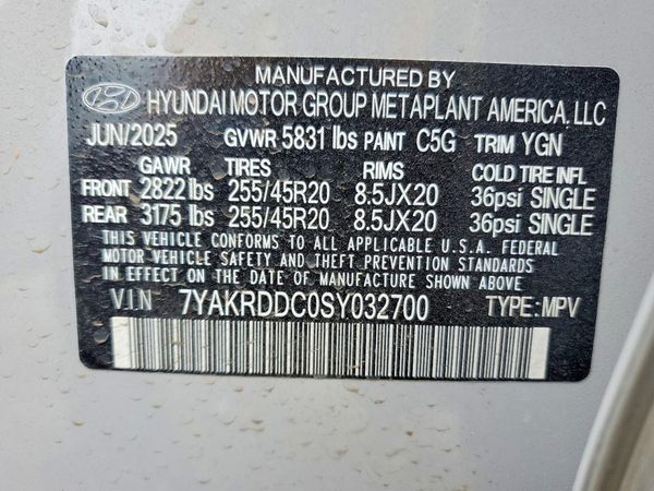 2025 HYUNDAI IONIQ 5 Limited