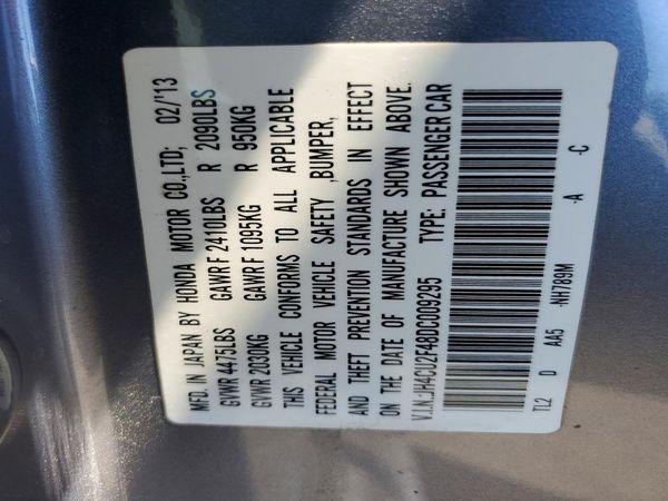 2013 ACURA TSX