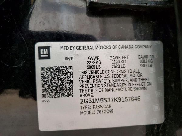 2019 CADILLAC XTS