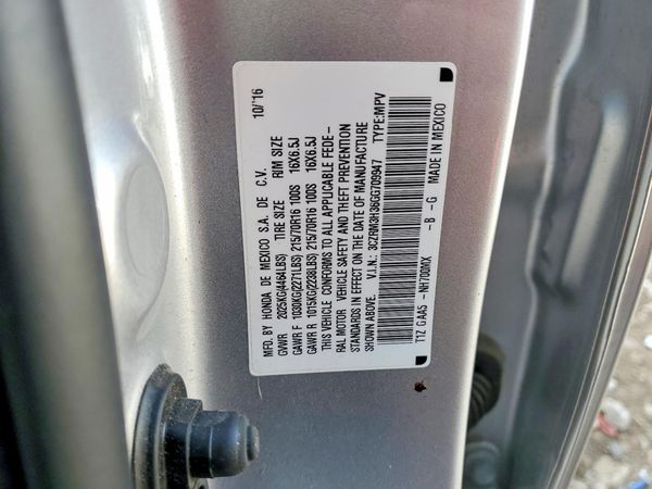 2016 HONDA CRV LX