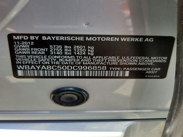 2013 BMW 750 750i/Alpina B7