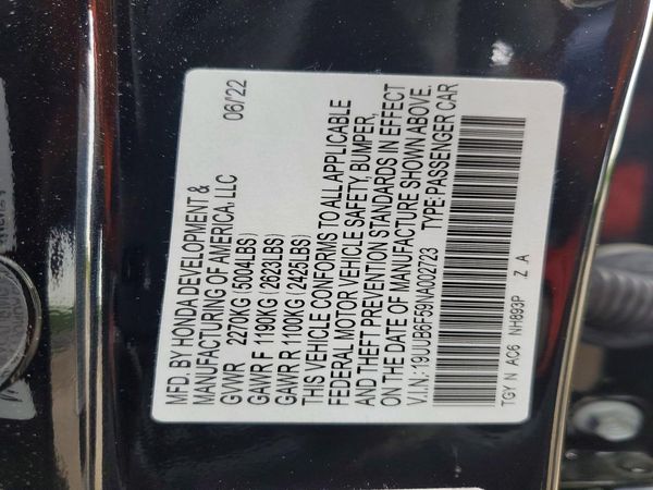 2022 ACURA TLX SH-AWD TECH A