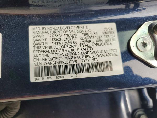 2024 HONDA CR-V