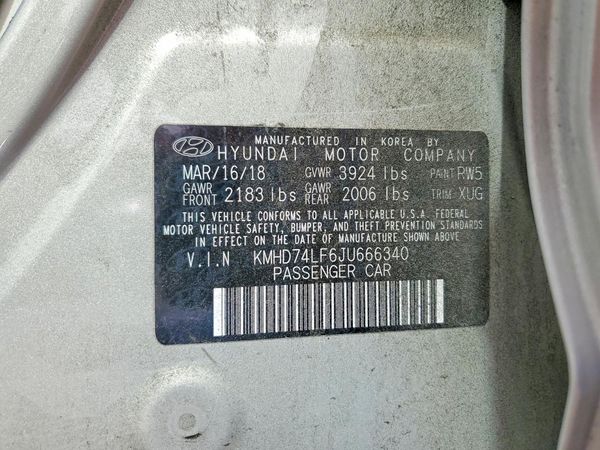 2018 HYUNDAI ELANTRA