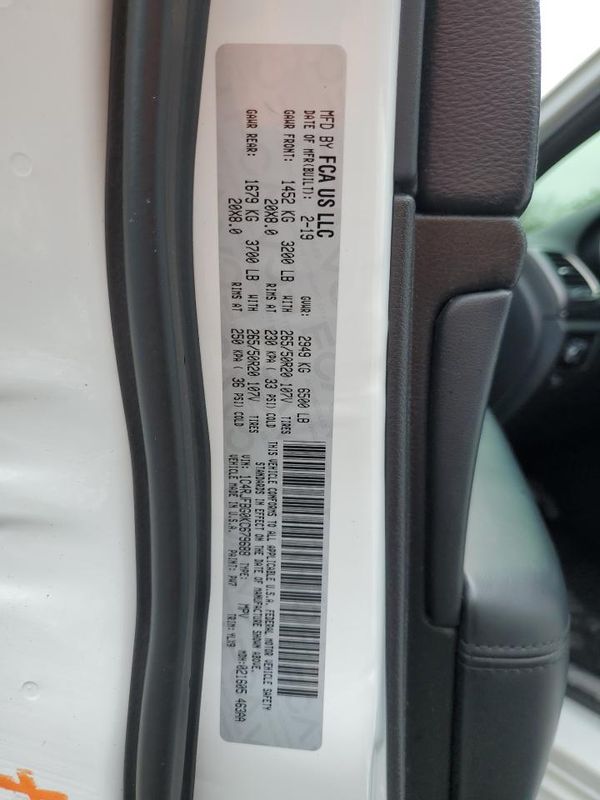2019 JEEP GRAND CHEROKEE