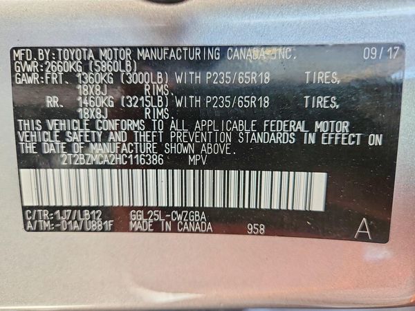 2017 LEXUS RX 350