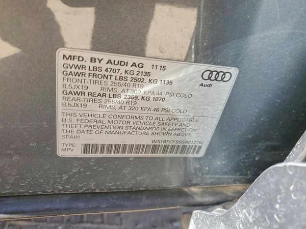 2016 AUDI Q3