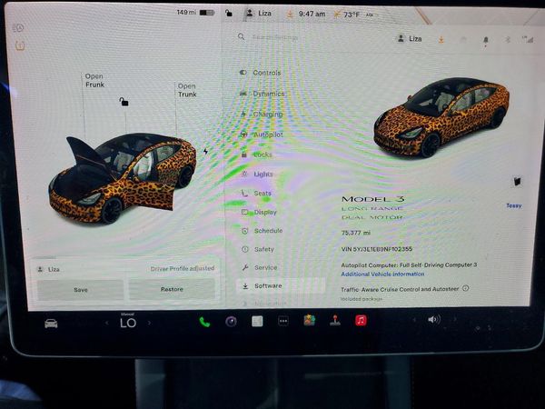 2022 TESLA MODEL 3