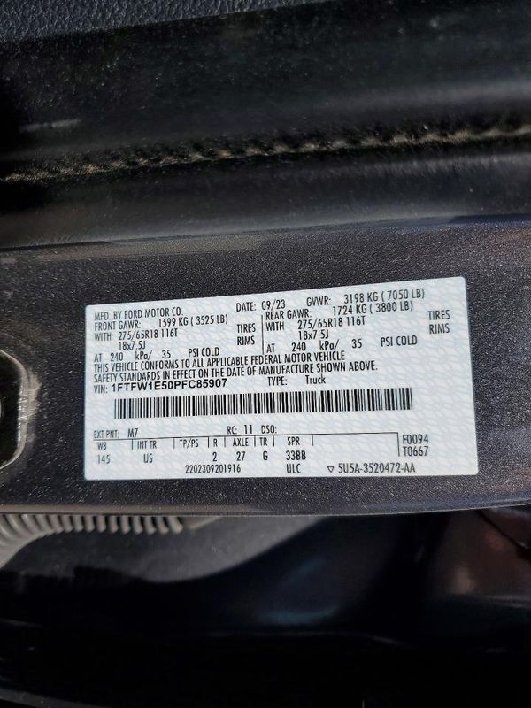 2023 FORD F150 SuperCrew