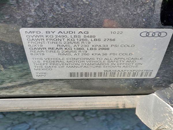 2023 AUDI Q5