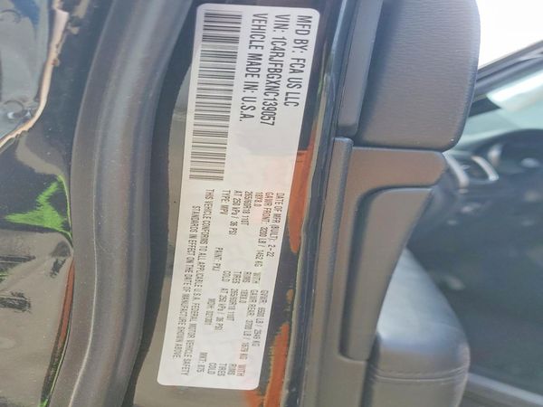 2022 JEEP GRAND CHEROKEE WK LIMITED 4X4