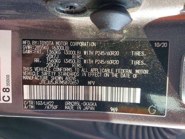 2021 TOYOTA 4RUNNER Nightshade