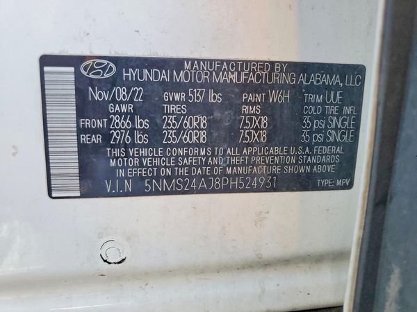 2023 HYUNDAI SANTA FE SEL