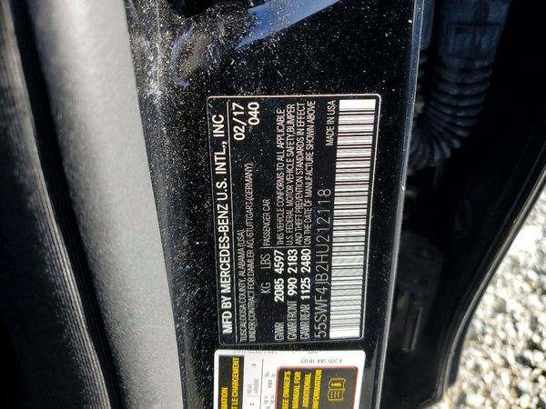 2017 MERCEDES-BENZ C C300