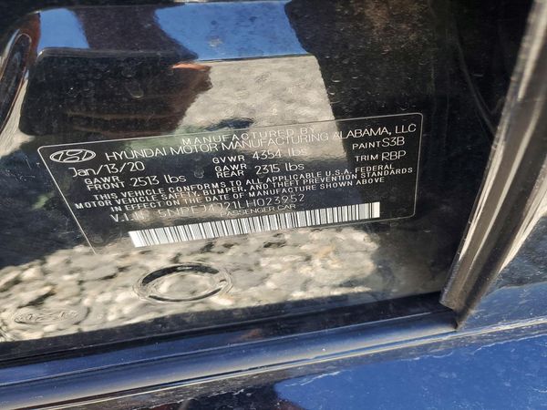 2020 HYUNDAI SONATA SEL Plus, SEL Plus Tech
