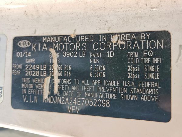 2014 KIA SOUL GL(BASE)