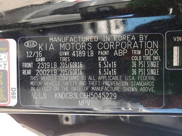 2017 KIA NIRO FE / LX / LX Tech