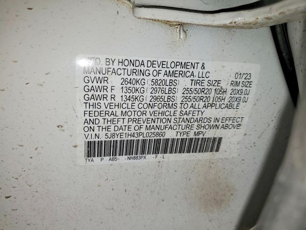 2023 ACURA MDX SH-AWD TECH