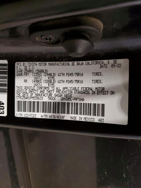 2023 TOYOTA TACOMA SR5