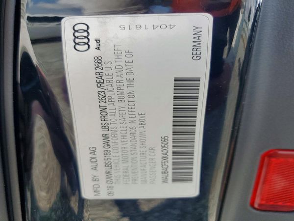 2019 AUDI S5