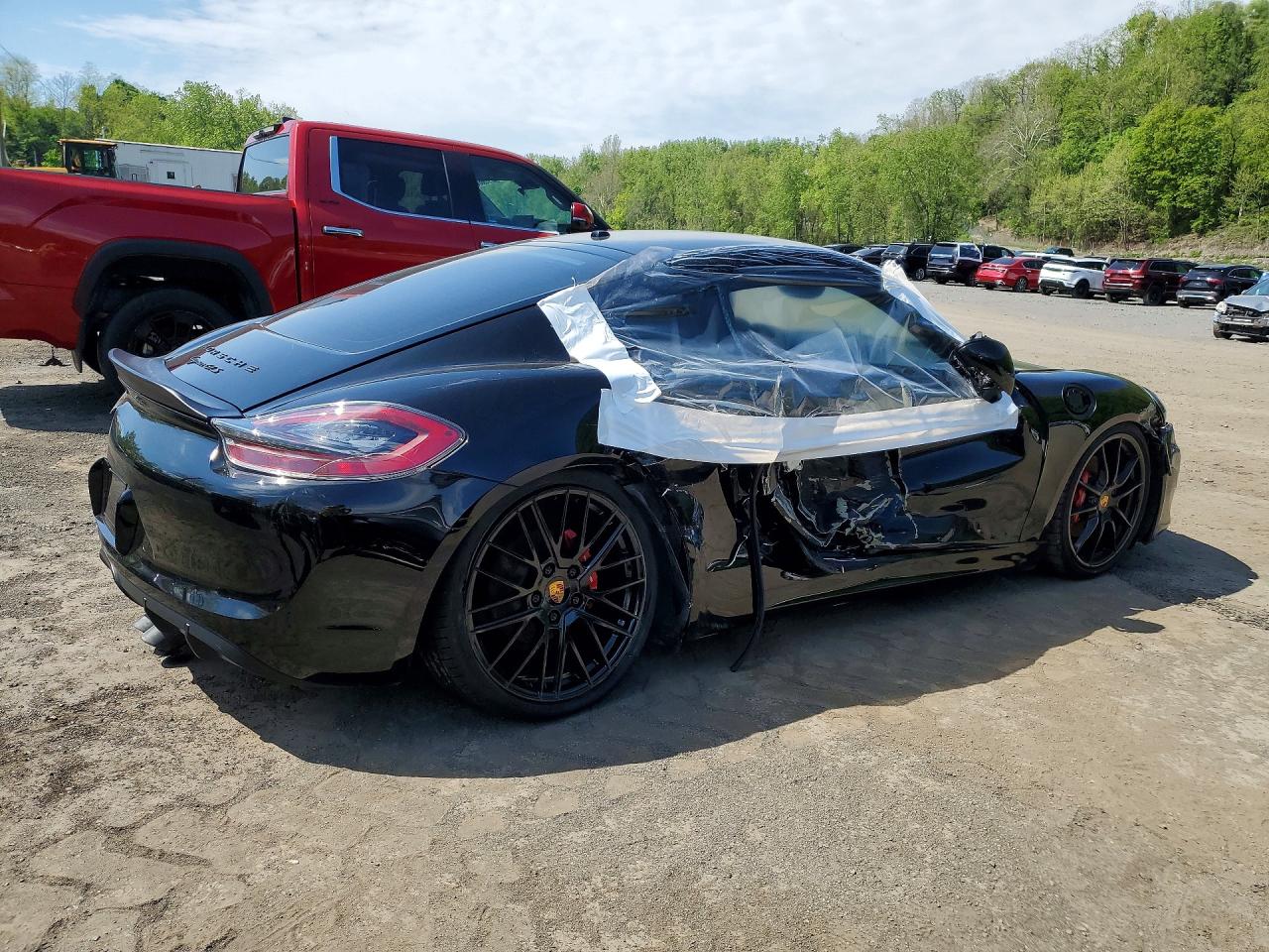 2016 PORSCHE CAYMAN S, GTS
