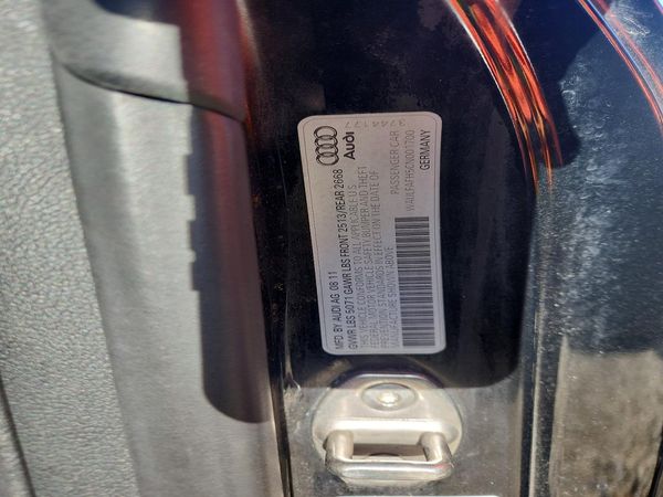 2012 AUDI A5 quattro Premium Plus — VINS