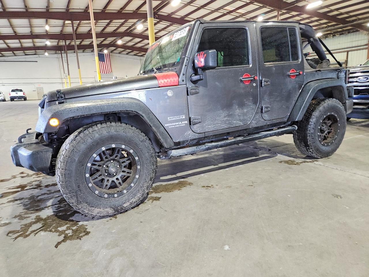 2017 JEEP WRANGLER UNLIMITED SPORT 4X4