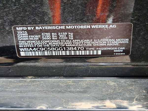 2016 BMW 428 xDrive GC