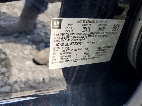 2015 CADILLAC ESCALADE Premium