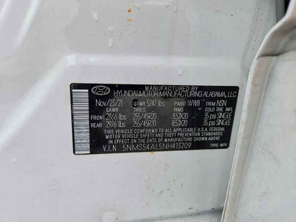 2022 HYUNDAI SANTA FE Calligraphy