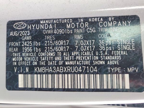 2024 HYUNDAI KONA SE